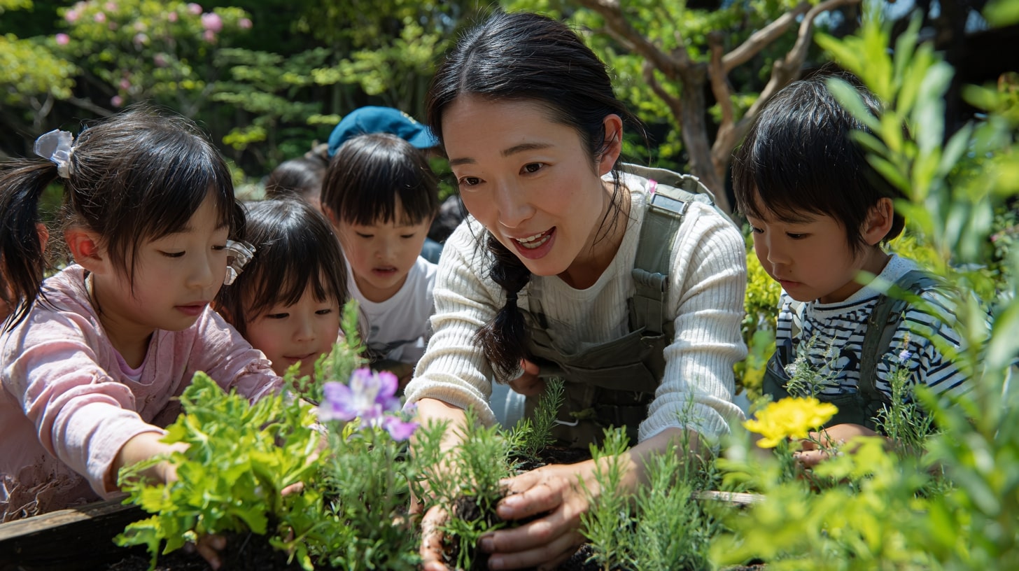 お花を通して育まれる“やさしさ”とは？自然保育で見た心の育ち